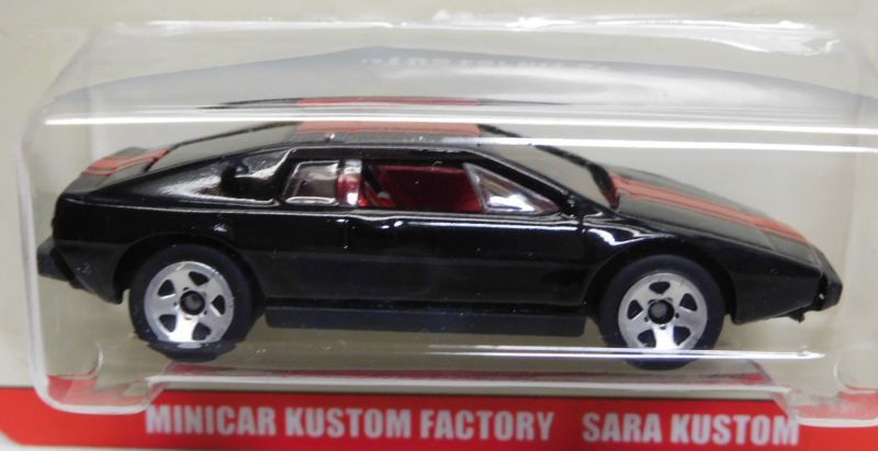 画像: SARA KUSTOM 【"OUT RUN" LOTUS ESPRIT S1(カスタム完成品）】 BLACK/J5（送料サービス適用外） 