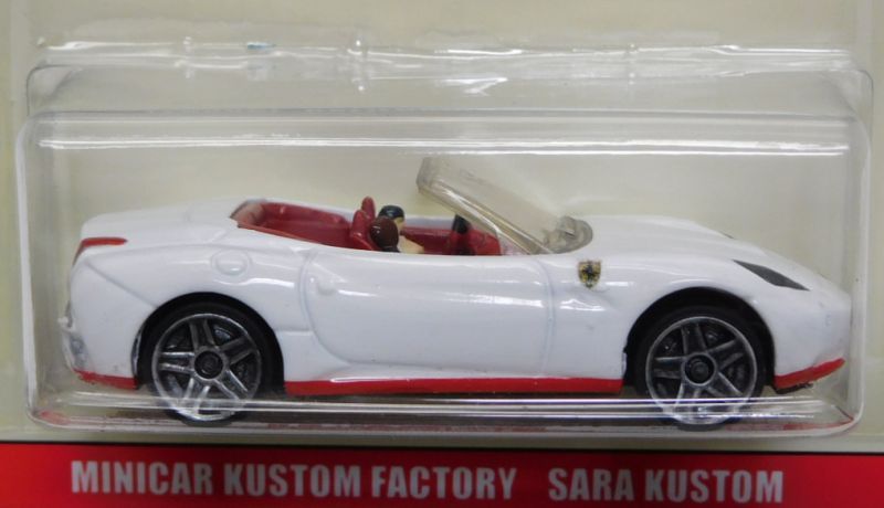 画像: SARA KUSTOM 【"OUT RUN / SPECIAL VERSION" FERRARI CALIFORNIA (カスタム完成品）】 WHITE/PR5（送料サービス適用外） 