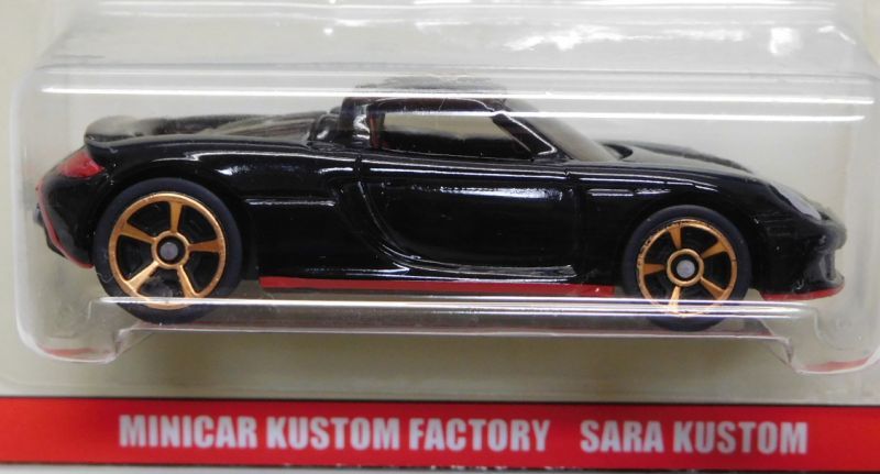 画像: SARA KUSTOM 【"OUT RUN" PORSCHE CARRERA GT(カスタム完成品）】 BLACK/MC5（送料サービス適用外） 