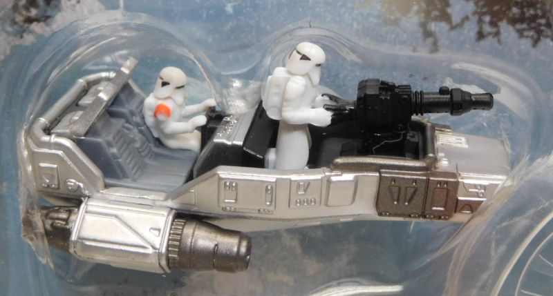 画像: 2017 HW STAR WARS STARSHIP 【"FIRST ORDER" SNOWSPEEDER】　SILVER (2017 CARD)