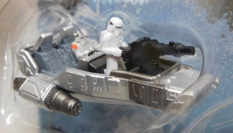 画像: 2017 HW STAR WARS STARSHIP 【"FIRST ORDER" SNOWSPEEDER】　SILVER (2017 CARD)