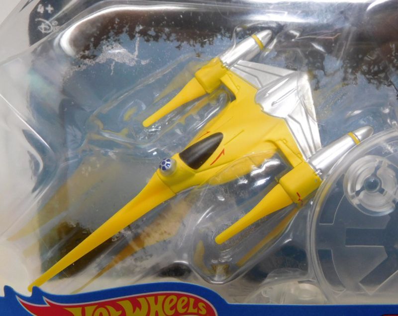 画像: 2017 HW STAR WARS STARSHIP 【NABOO N-1 STARFIGHTER】　YELLOW (2017 CARD)