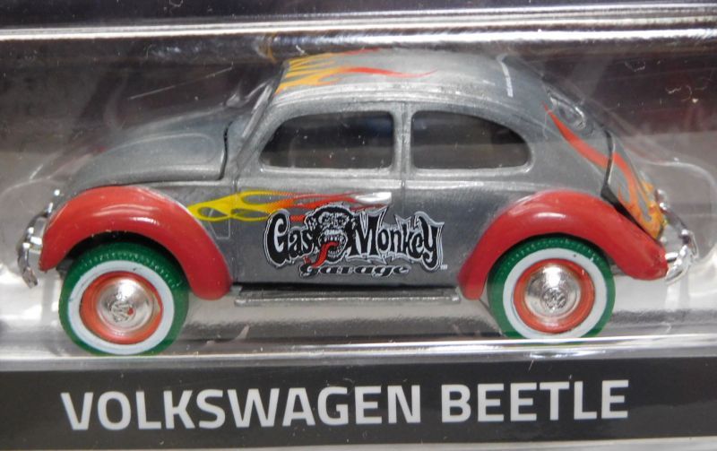 画像: 2017 GREENLIGHT MIJO EXCLUSIVE 【"GAS MONKEY GARAGE" VOLKSWAGEN PANEL VAN / VOLKSWAGEN BEETLE】 ZAMAC/RR (GREEN MACHINE)