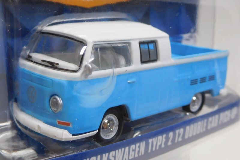 画像: 2017 GREENLIGHT CLUB V-DUB S4 【1968 VOLKSWAGEN TYPE 2 T2 DOUBLE CAB PICK-UP】 LT.BLUE/RR