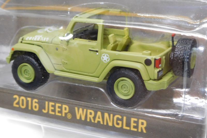 画像: 2017 GREENLIGHT HOBBY EXCLUSIVE 【"U.S.ARMY" 2016 JEEP WRANGLER with SOLDIER FIGURE】 LT.OLIVE/RR