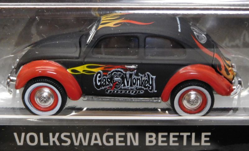 画像: 2017 GREENLIGHT MIJO EXCLUSIVE 【"GAS MONKEY GARAGE" VOLKSWAGEN PANEL VAN / VOLKSWAGEN BEETLE】 FLAT BLACK-RED/RR