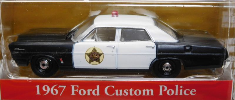 画像: 2017 GREENLIGHT HOLLYWOOD SERIES 16 【1967 FORD CUSTOM POLICE】 BLACK-WHITE/RR (THE ANDY GRIFFITH SHOW) 