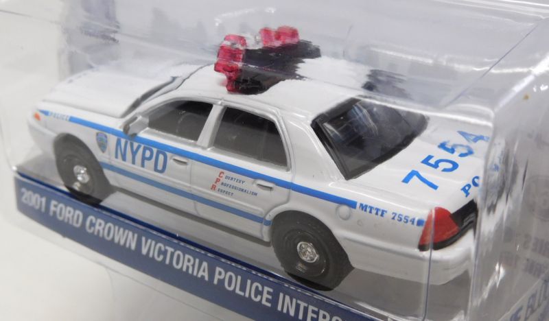 画像: 2017 GREENLIGHT HOLLYWOOD SERIES 16 【2001 FORD CROWN VICTORIA POLICE INTERCEPTOR】 WHITE/RR (BLUE BLOODS) 