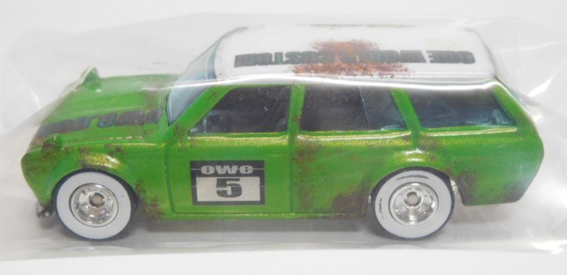 画像: ONE WORLD CUSTOM GARAGE 【'71 DATSUN BLUEBIRD 510 WAGON (カスタム完成品）】 APPLE GREEN/RR （送料サービス適用外） 