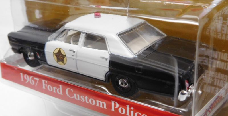 画像: 2017 GREENLIGHT HOLLYWOOD SERIES 16 【1967 FORD CUSTOM POLICE】 BLACK-WHITE/RR (THE ANDY GRIFFITH SHOW) 