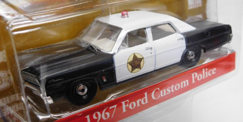 画像: 2017 GREENLIGHT HOLLYWOOD SERIES 16 【1967 FORD CUSTOM POLICE】 BLACK-WHITE/RR (THE ANDY GRIFFITH SHOW) 