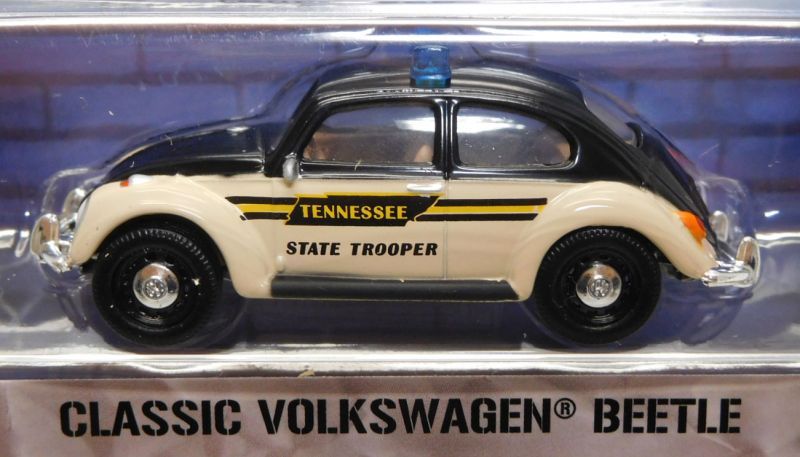 画像: 2017 GREENLIGHT HOT PURSUIT S22 【CLASSIC VOLKSWAGEN BEETLE】 BLACK-CREAM/RR (TENNESSEE STATE TROOPER) 