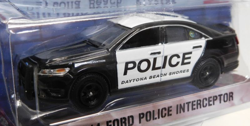 画像: 2017 GREENLIGHT HOT PURSUIT S22 【2014 FORD POLICE INTERCEPTOR】 BLACK/RR (DAYTONA BEACH SHORES) 