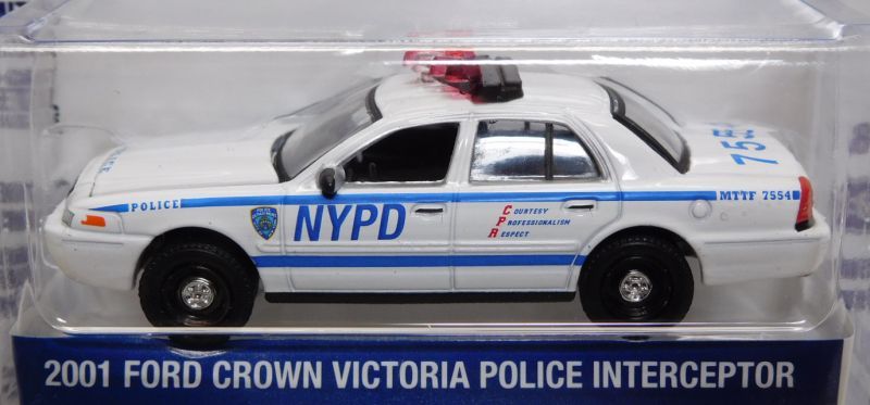 画像: 2017 GREENLIGHT HOLLYWOOD SERIES 16 【2001 FORD CROWN VICTORIA POLICE INTERCEPTOR】 WHITE/RR (BLUE BLOODS) 