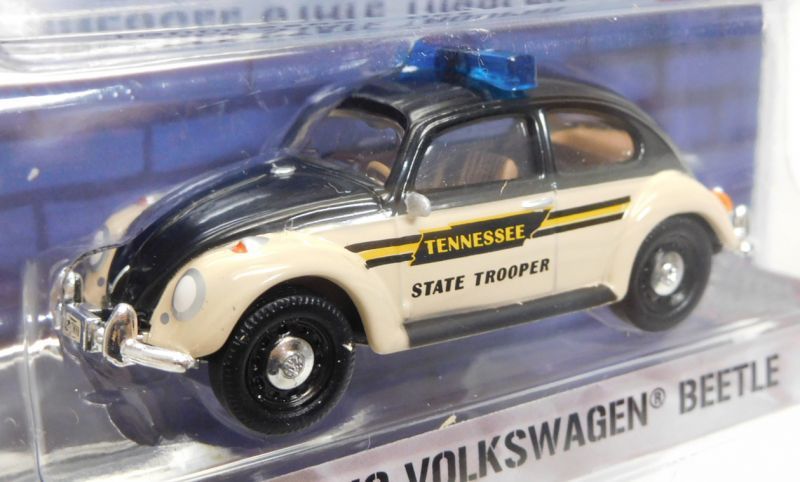 画像: 2017 GREENLIGHT HOT PURSUIT S22 【CLASSIC VOLKSWAGEN BEETLE】 BLACK-CREAM/RR (TENNESSEE STATE TROOPER) 