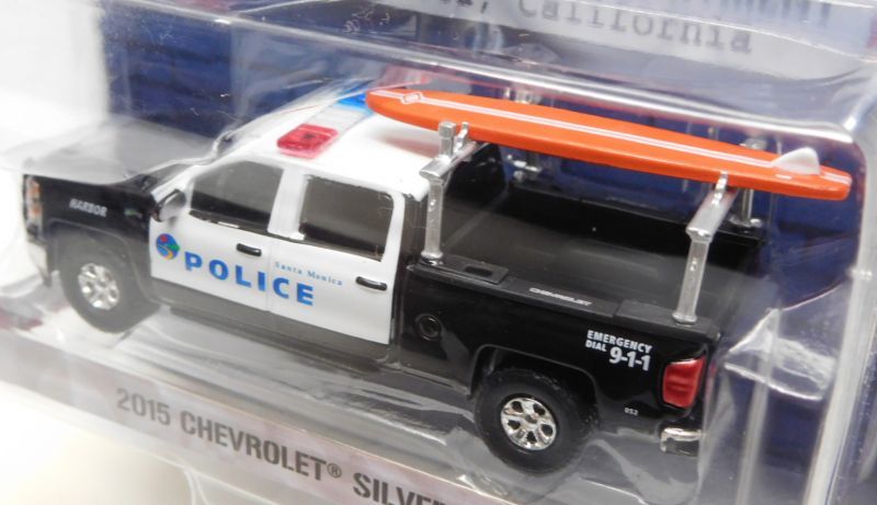 画像: 2017 GREENLIGHT HOT PURSUIT S22 【2015 CHEVROLET SILVERADO】 BLACK/RR (SANTA MONICA POLICE DEPARTMENT) 