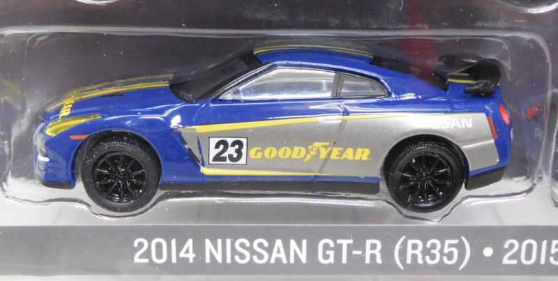 画像: 2017 GREENLIGHT - HITCH & TOW RACING "MIJO EXCLUSIVE" 【2014 NISSAN GT-R(R35)/2015 FORD F-150/ENCLOSED CAR HAULER】 BLUE/RR (GOOD YEAR)(3024個限定）