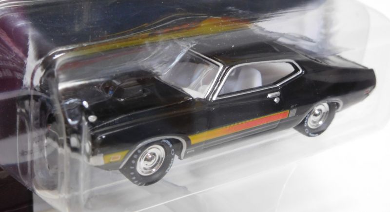 画像: 2017 JOHNNY LIGHTNING - MUSCLE CARS USA R1D 【1970 FORD TORINO GT】 BLACK/RR (1256個限定)