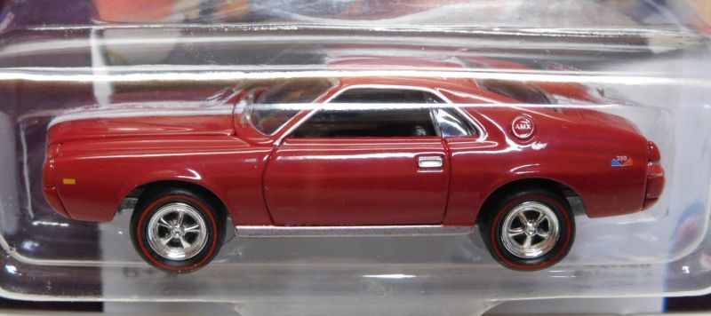 画像: 2017 JOHNNY LIGHTNING - MUSCLE CARS USA R1D 【1969 AMC AMX】 DK.RED/RR (1256個限定)