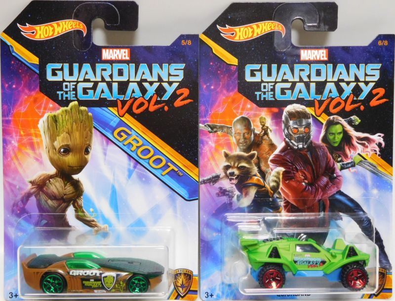 画像: 2017 WALMART EXCLUSIVE - GUARDIANS OF THE GALAXY VOL.2 【8種セット】(QUICKSAND/RD-08/ROCKETFIRE/SLING SHOT/SOLAR REFLEX/FAST FISH/SCORCHER/RIVITED)