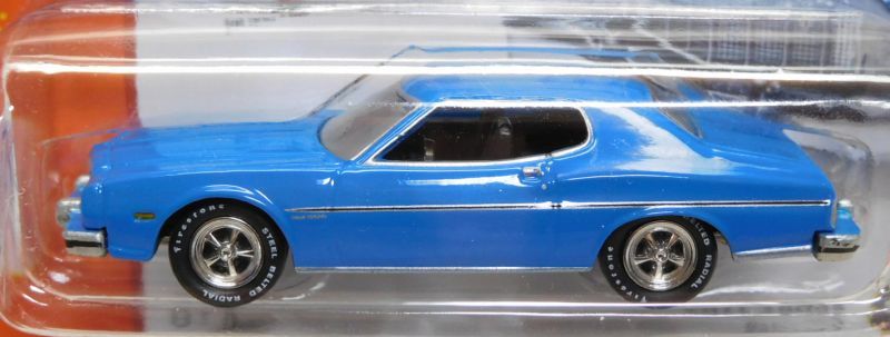 画像: 2017 JOHNNY LIGHTNING - CLASSIC GOLD COLLECTION R1C 【1974 FORD GRAN TORINO】 BLUE/RR (1256個限定)