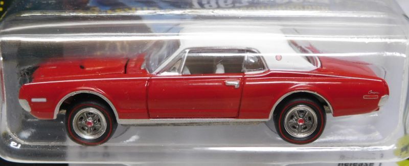 画像: 2017 JOHNNY LIGHTNING - CLASSIC GOLD COLLECTION R1D 【1968 MERCURY COUGAR XR7-G】 RED-WHITE/RR (1256個限定)