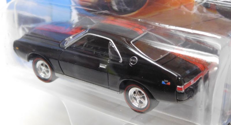 画像: 2017 JOHNNY LIGHTNING - MUSCLE CARS USA R1C 【1969 AMC AMX】 BLACK/RR (1256個限定)