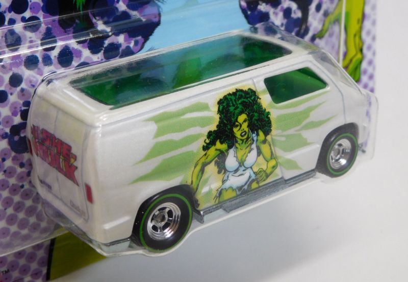 画像: 2017 POP CULTURE - MARVEL 【CUSTOM '77 DODGE VAN】 WHITE/RR (SHE-HULK)