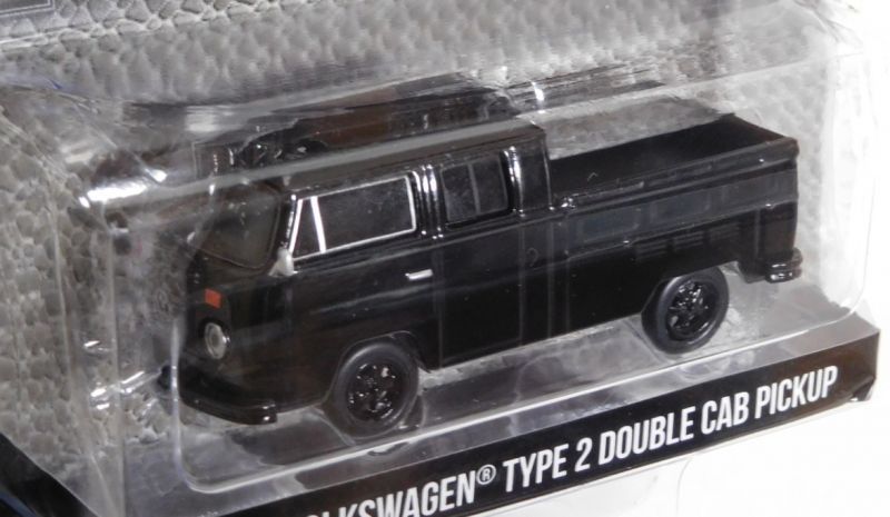 画像: 2017 GREENLIGHT BLACK BANDIT SERIES17 【1976 VOLKSWAGEN TYPE 2 DOUBLE CAB PICKUP】 BLACK/RR