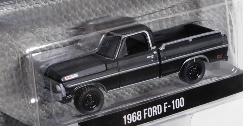 画像: 2017 GREENLIGHT BLACK BANDIT SERIES17 【1968 FORD F-100】 BLACK/RR