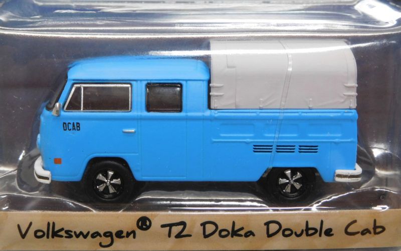 画像: 2017 GREENLIGHT BLUE COLLAR COLLECTION S2 【VOLKSWAGEN T2 DOKA DOUBLE CAB】 LT.BLUE/RR 