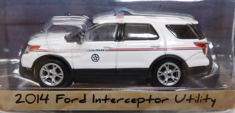 画像: 2017 GREENLIGHT BLUE COLLAR COLLECTION S2 【2014 FORD INTERCEPTOR UTILITY (USPS)】 WHITE/RR 