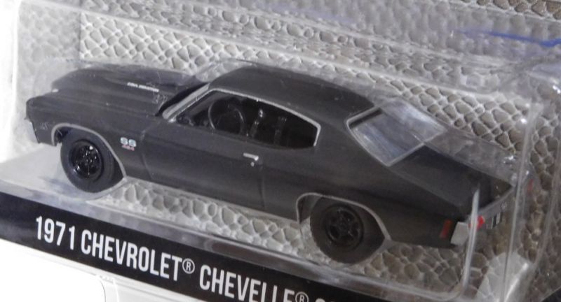 画像: 2017 GREENLIGHT BLACK BANDIT SERIES17 【1971 CHEVROLET CHEVELLE SS 454】 BLACK/RR