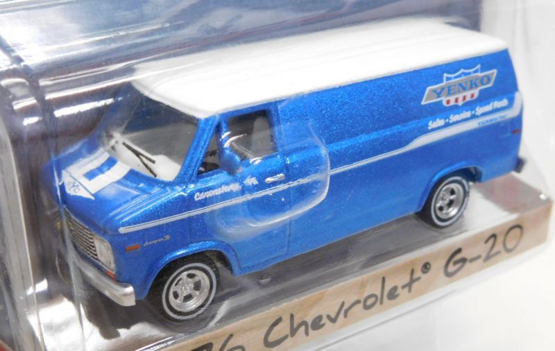 画像: 2017 GREENLIGHT BLUE COLLAR COLLECTION S2 【1976 CHEVROLET G-20 (YENKO PARTS)】 BLUE-WHITE/RR 