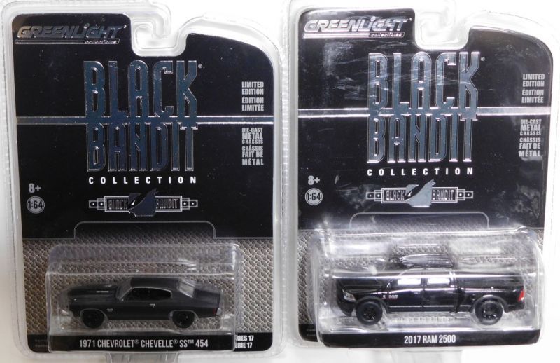 画像: 2017 GREENLIGHT BLACK BANDIT SERIES17 【6種セット】 BLACK/RR