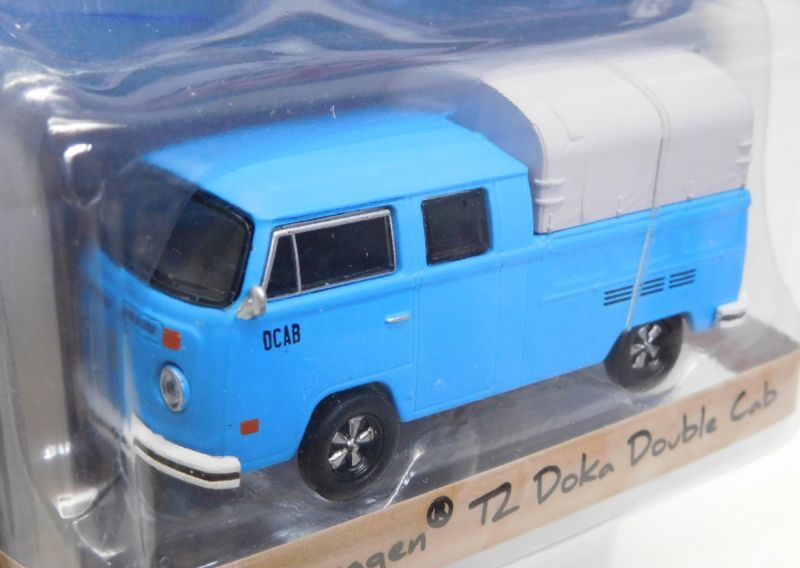 画像: 2017 GREENLIGHT BLUE COLLAR COLLECTION S2 【VOLKSWAGEN T2 DOKA DOUBLE CAB】 LT.BLUE/RR 