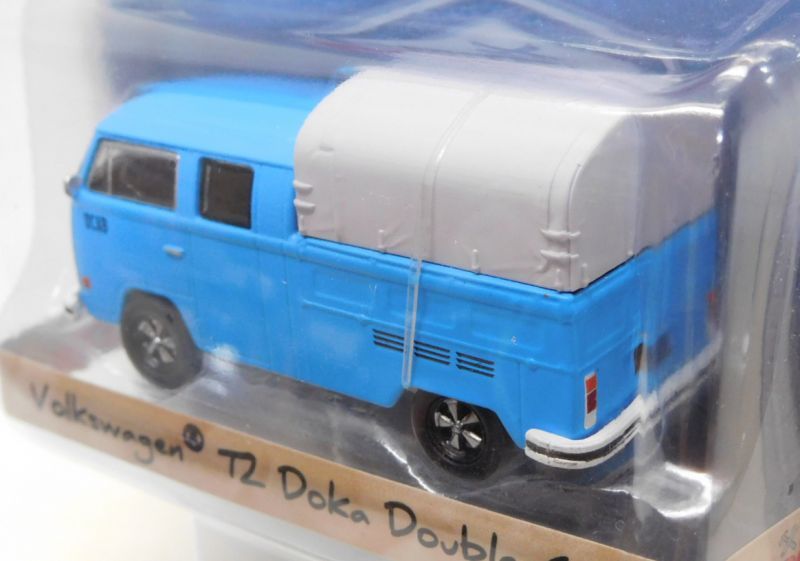 画像: 2017 GREENLIGHT BLUE COLLAR COLLECTION S2 【VOLKSWAGEN T2 DOKA DOUBLE CAB】 LT.BLUE/RR 