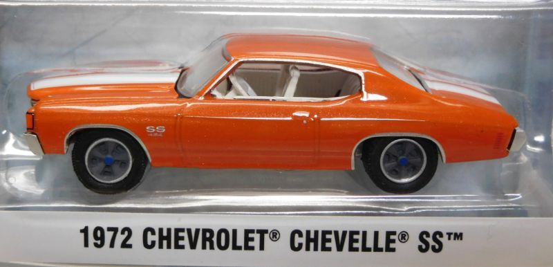 画像: 2017 GREENLIGHT GL MUSCLE S18 【1972 CHEVROLET CHEVELLE SS】 DK.ORANGE/RR 