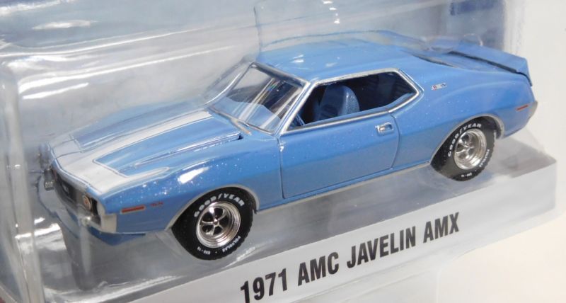 画像: 2017 GREENLIGHT GL MUSCLE S18 【1971 AMC JAVELIN AMX】 LT.BLUE/RR 