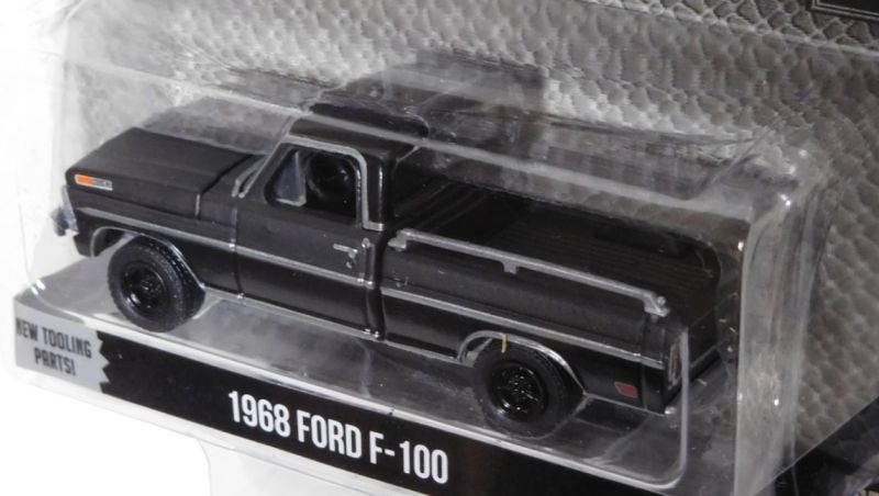 画像: 2017 GREENLIGHT BLACK BANDIT SERIES17 【1968 FORD F-100】 BLACK/RR