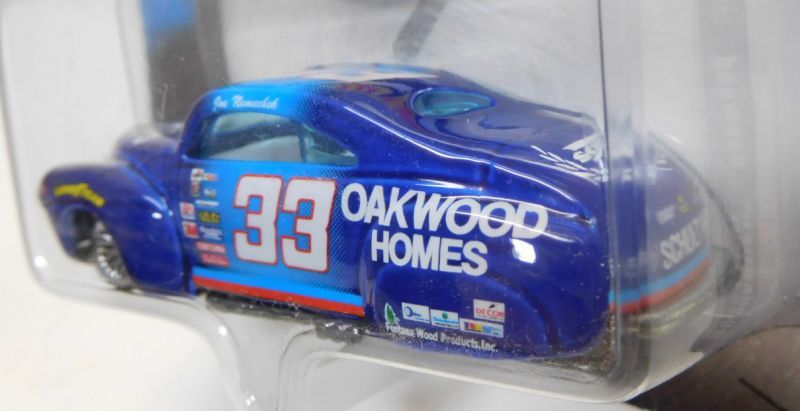 画像: 2001 HOT WHEELS RACING 【#33 TEAM OAKWOOD TAIL DRAGGER】 BLUE/LACE