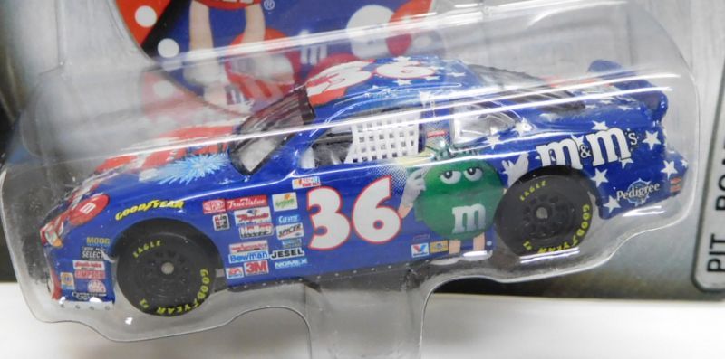 画像: 2001 HOT WHEELS RACING "PIT BOARD"【#36 TEAM M&M'S PONTIAC GRAND PRIX】 BLUE-RED/RR