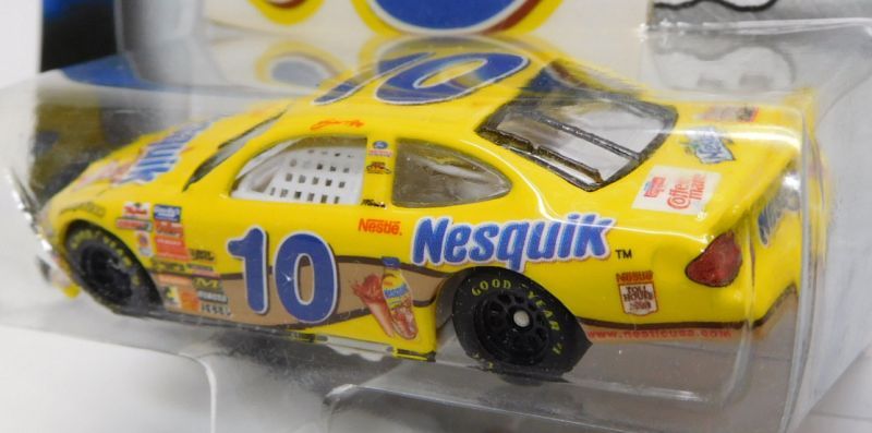 画像: 2002 HOT WHEELS RACING "STICKER" 【#10 TEAM NESQUIK FORD TAURUS】 YELLOW/RR