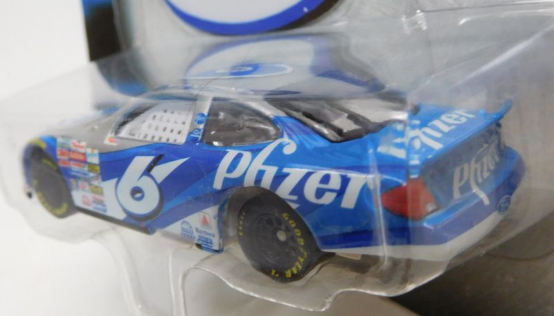 画像: 2001 HOT WHEELS RACING "PIT BOARD"【#6 TEAM PHIZER FORD TAURUS】 BLUE-SILVER/RR