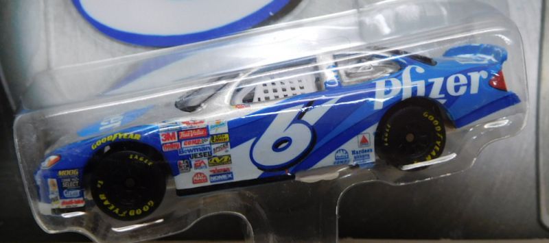 画像: 2001 HOT WHEELS RACING "PIT BOARD"【#6 TEAM PHIZER FORD TAURUS】 BLUE-SILVER/RR