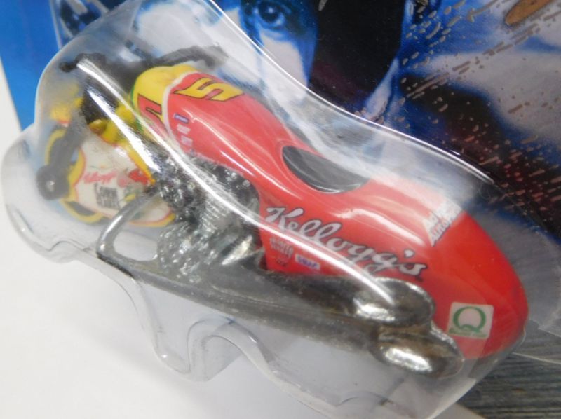 画像: 2000 HOT WHEELS RACING SCORCHIN' SCOOTER SERIES【#5 TEAM KELLOGG'S】　YELLOW-RED/3SP