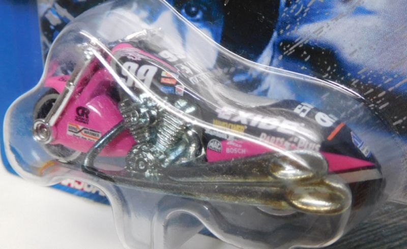 画像: 2000 HOT WHEELS RACING SCORCHIN' SCOOTER SERIES【#99 TEAM EXIDE】　PINK-BLACK/3SP