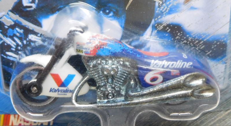 画像: 2000 HOT WHEELS RACING SCORCHIN' SCOOTER SERIES【#6 TEAM VALVOLINE】　BLUE-WHITE/3SP