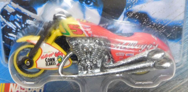 画像: 2000 HOT WHEELS RACING SCORCHIN' SCOOTER SERIES【#5 TEAM KELLOGG'S】　YELLOW-RED/3SP