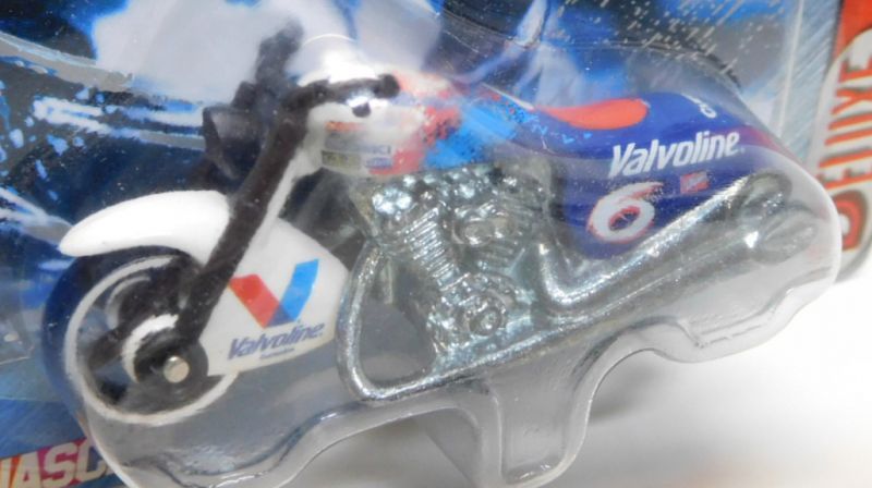 画像: 2000 HOT WHEELS RACING SCORCHIN' SCOOTER SERIES【#6 TEAM VALVOLINE】　BLUE-WHITE/3SP